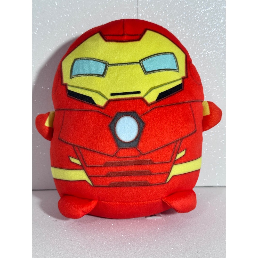 Marvel Iron Man Plush Mattel Avengers Stuffed Toy Red Gold HGC46 2021